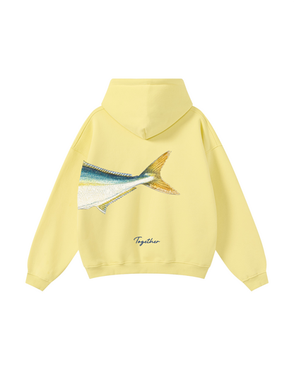 Better Together Yellowtail Couple Unisex Hoodie Set
