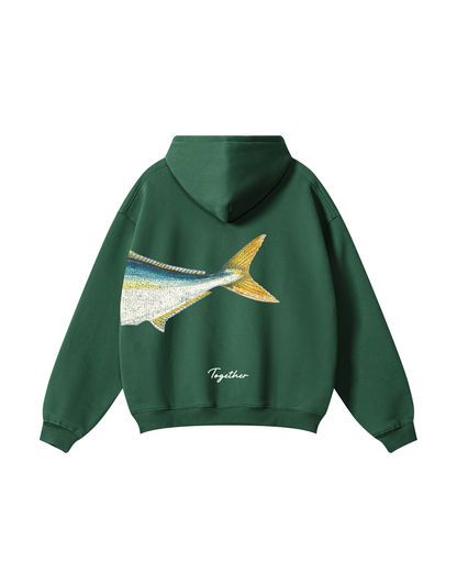 Better Together Yellowtail Couple Unisex Hoodie Set