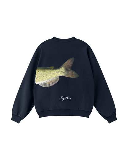 Better Together Channel Catfish Couple Unisex Crewneck Set
