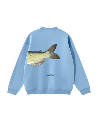 Better Together Channel Catfish Couple Unisex Crewneck Set