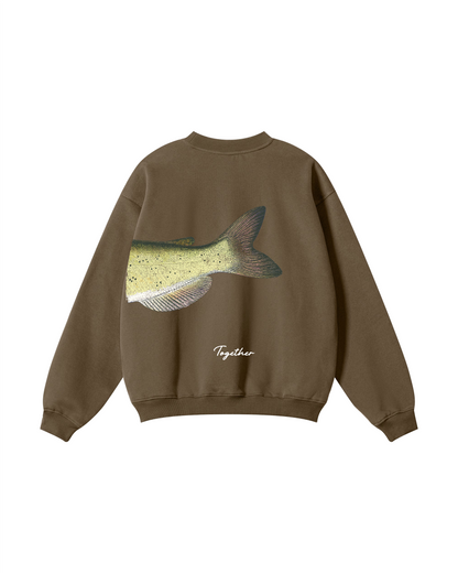 Better Together Channel Catfish Couple Unisex Crewneck Set