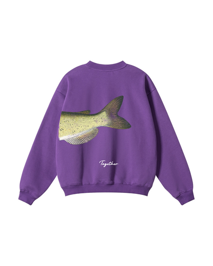 Better Together Channel Catfish Couple Unisex Crewneck Set