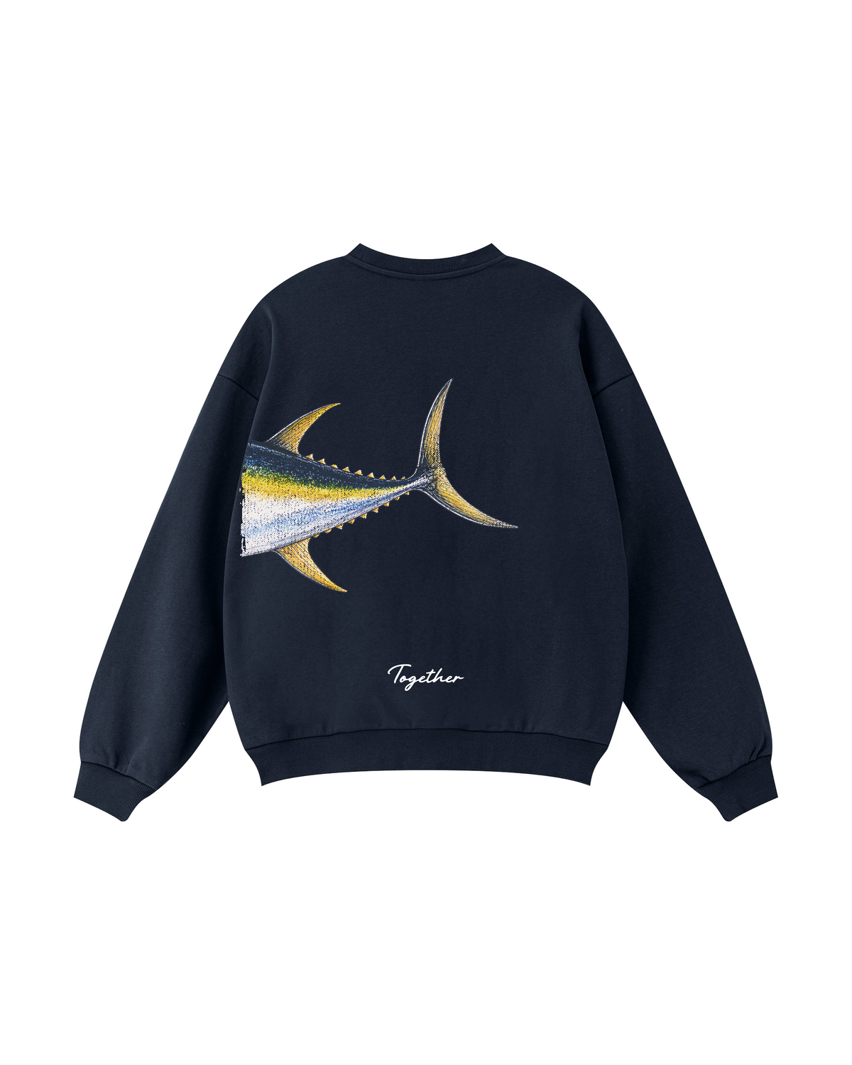 Better Together Yellowfin Tuna Couple Fishing Unisex Crewneck Set