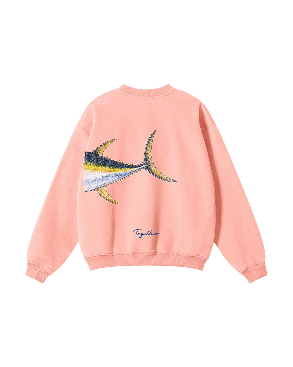 Better Together Yellowfin Tuna Couple Fishing Unisex Crewneck Set