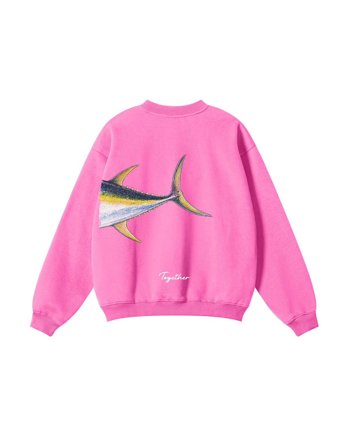 Better Together Yellowfin Tuna Couple Fishing Unisex Crewneck Set