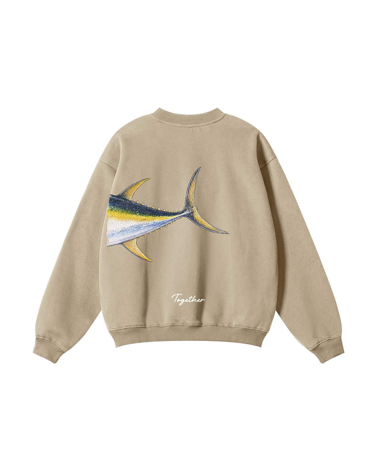 Better Together Yellowfin Tuna Couple Fishing Unisex Crewneck Set