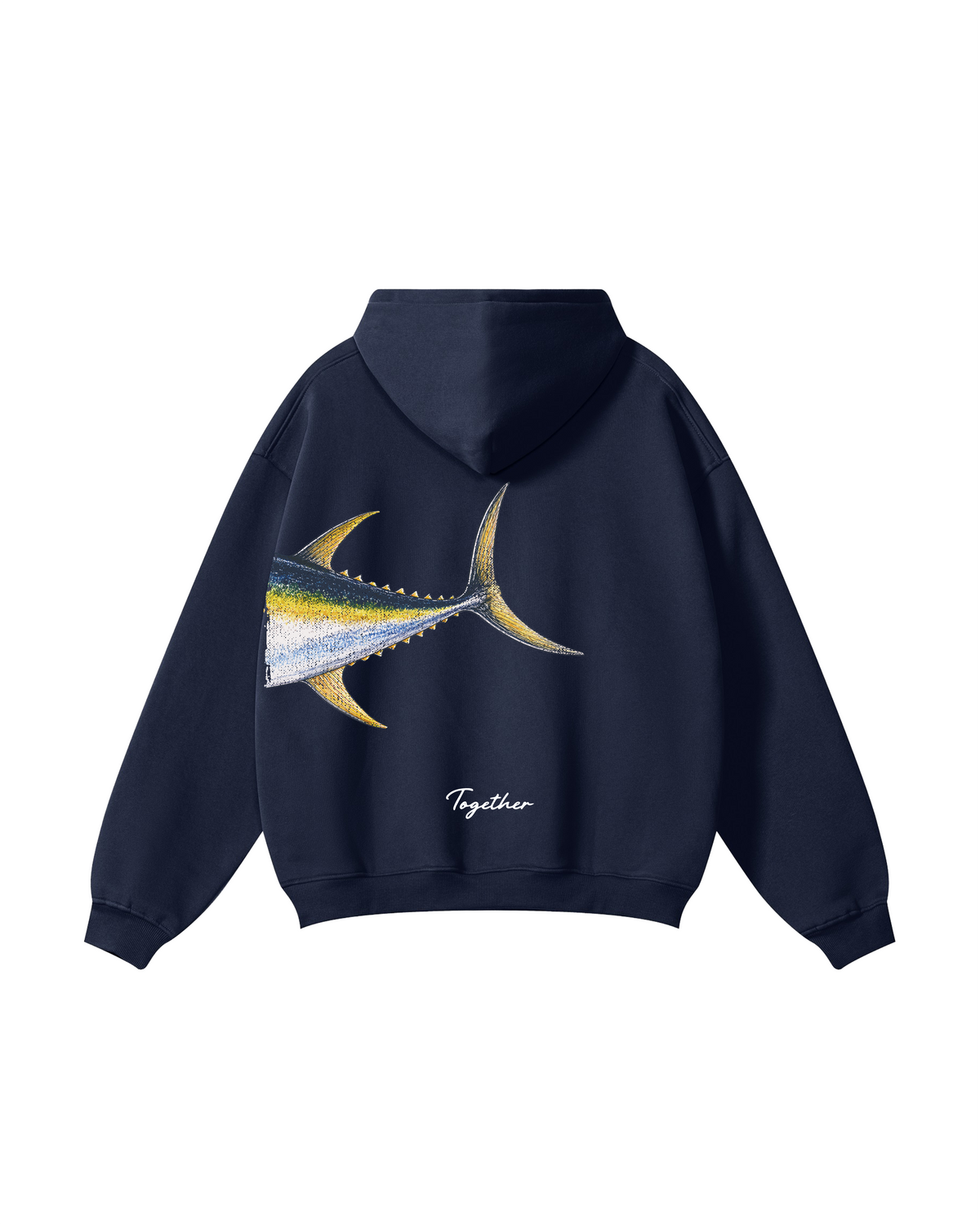 Better Together Yellowfin Tuna Couple Hoodie Set