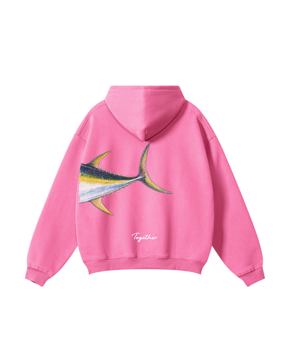 Better Together Yellowfin Tuna Couple Hoodie Set