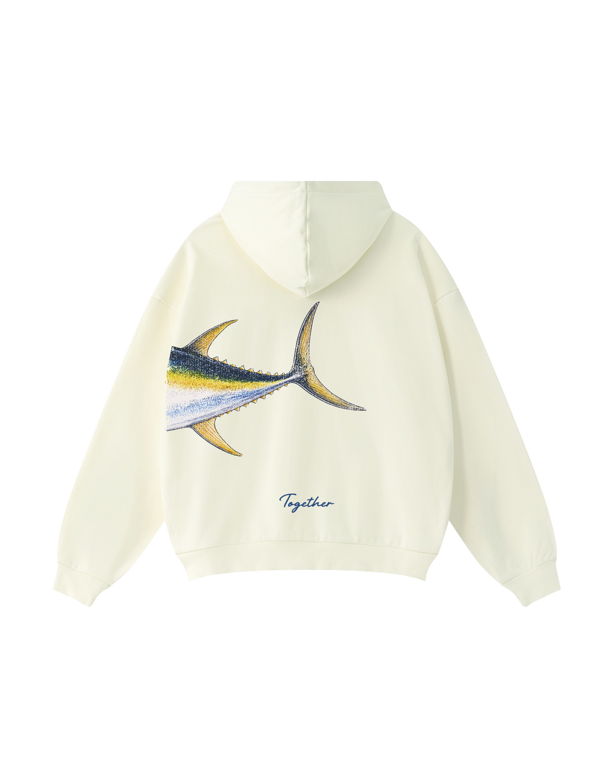 Better Together Yellowfin Tuna Couple Hoodie Set
