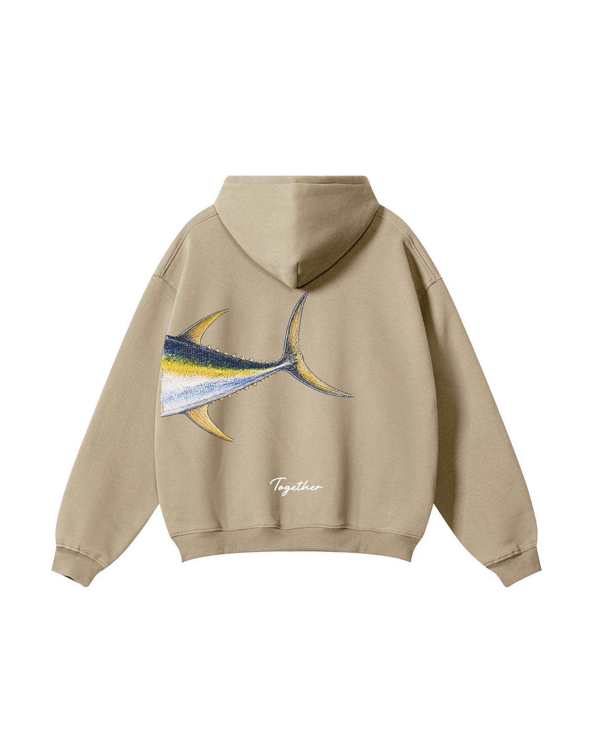 Better Together Yellowfin Tuna Couple Hoodie Set