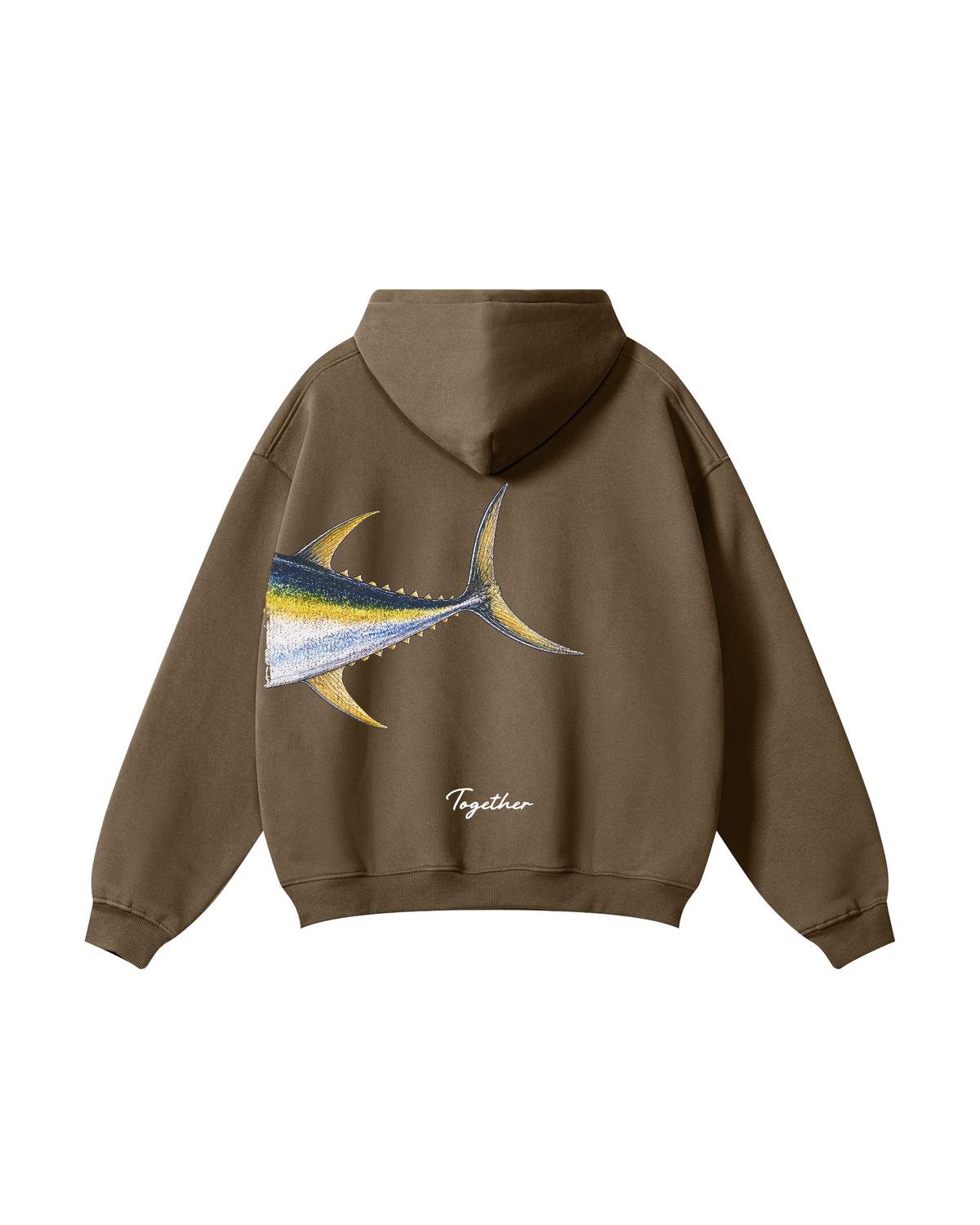 Better Together Yellowfin Tuna Couple Hoodie Set
