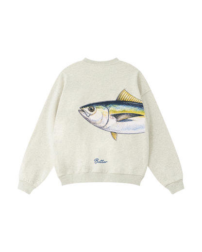 Better Together Yellowfin Tuna Couple Fishing Unisex Crewneck Set