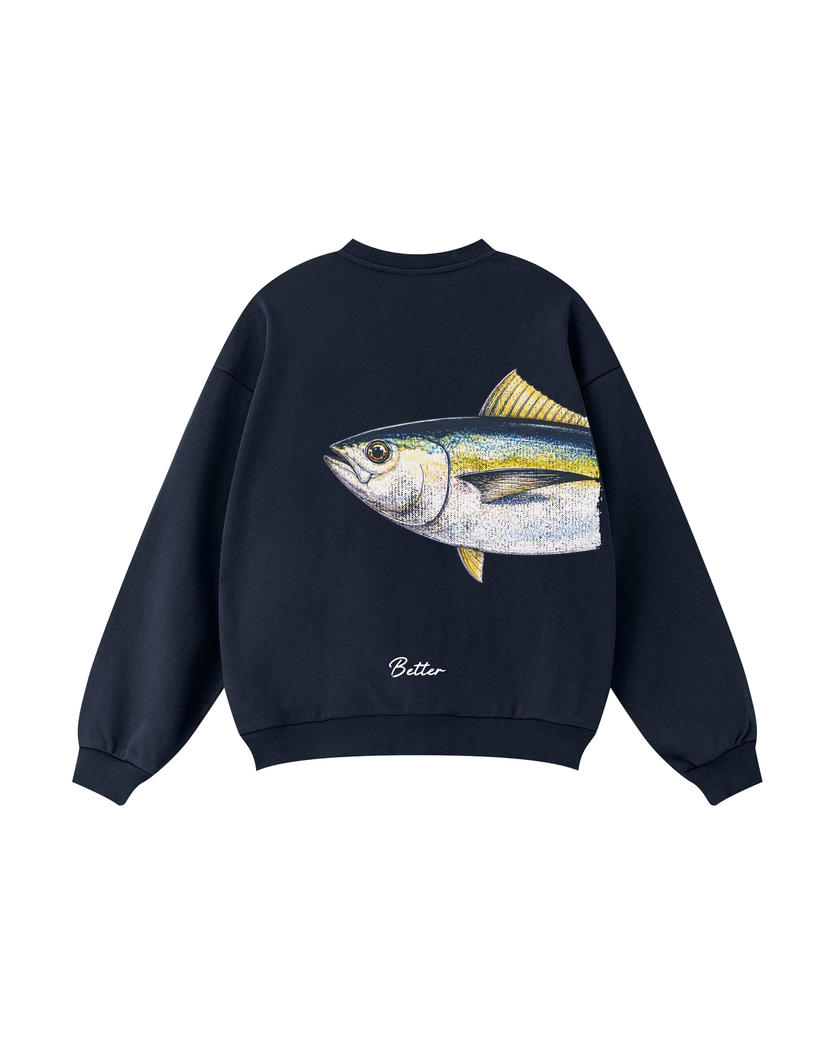 Better Together Yellowfin Tuna Couple Fishing Unisex Crewneck Set
