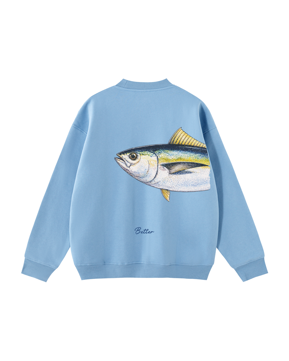 Better Together Yellowfin Tuna Couple Fishing Unisex Crewneck Set