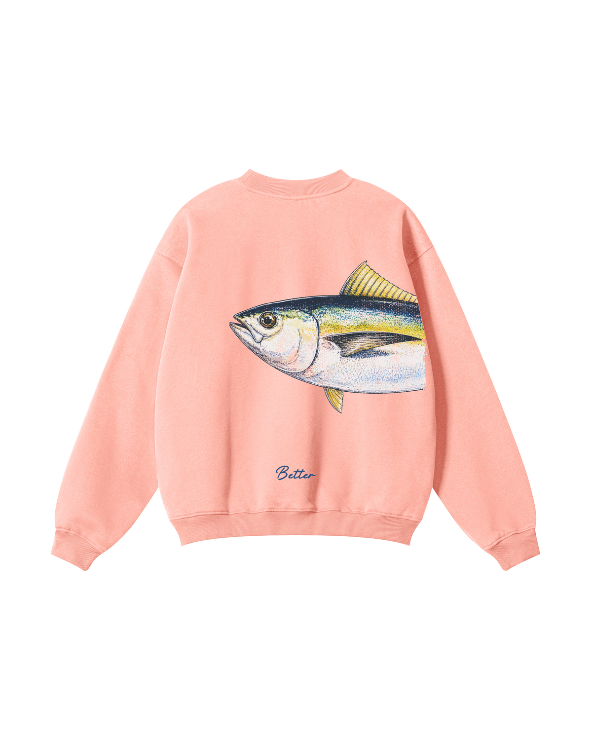 Better Together Yellowfin Tuna Couple Fishing Unisex Crewneck Set