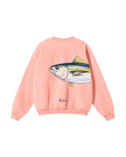 Better Together Yellowfin Tuna Couple Fishing Unisex Crewneck Set