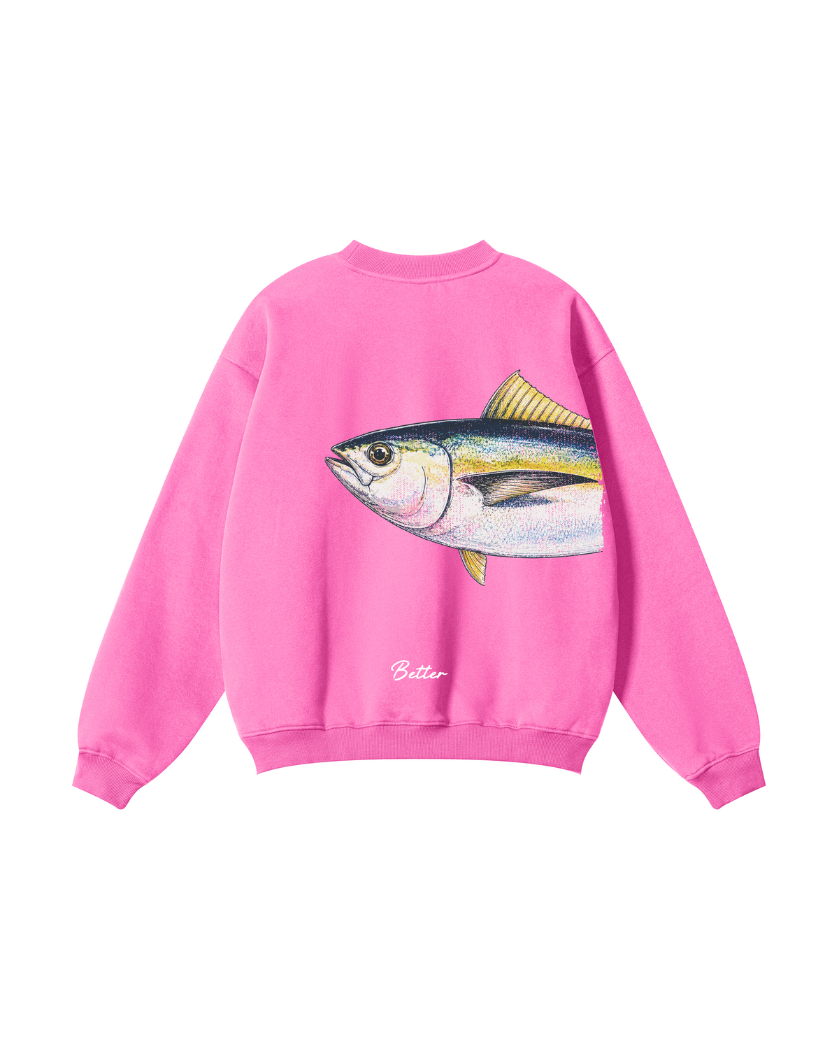 Better Together Yellowfin Tuna Couple Fishing Unisex Crewneck Set