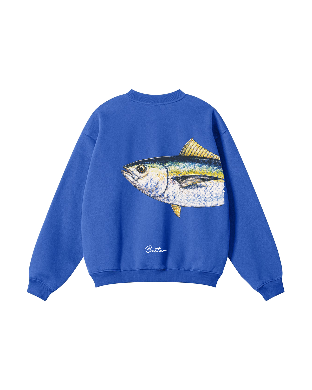 Better Together Yellowfin Tuna Couple Fishing Unisex Crewneck Set