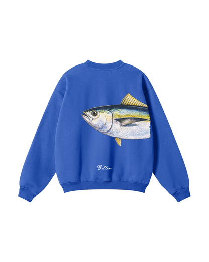 Better Together Yellowfin Tuna Couple Fishing Unisex Crewneck Set