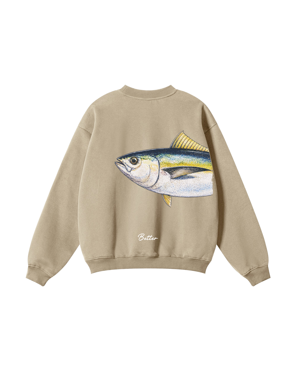 Better Together Yellowfin Tuna Couple Fishing Unisex Crewneck Set