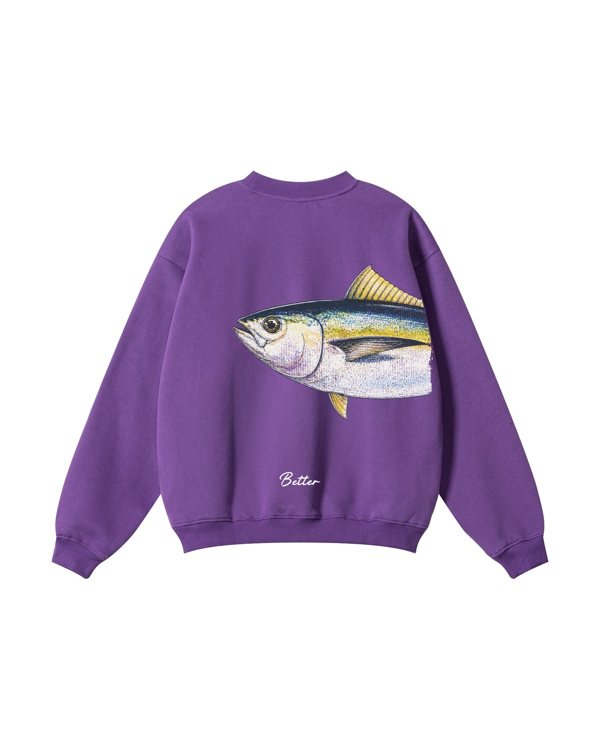 Better Together Yellowfin Tuna Couple Fishing Unisex Crewneck Set