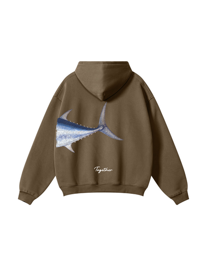 Better Together Bluefin Tuna Couple Unisex Hoodie Set