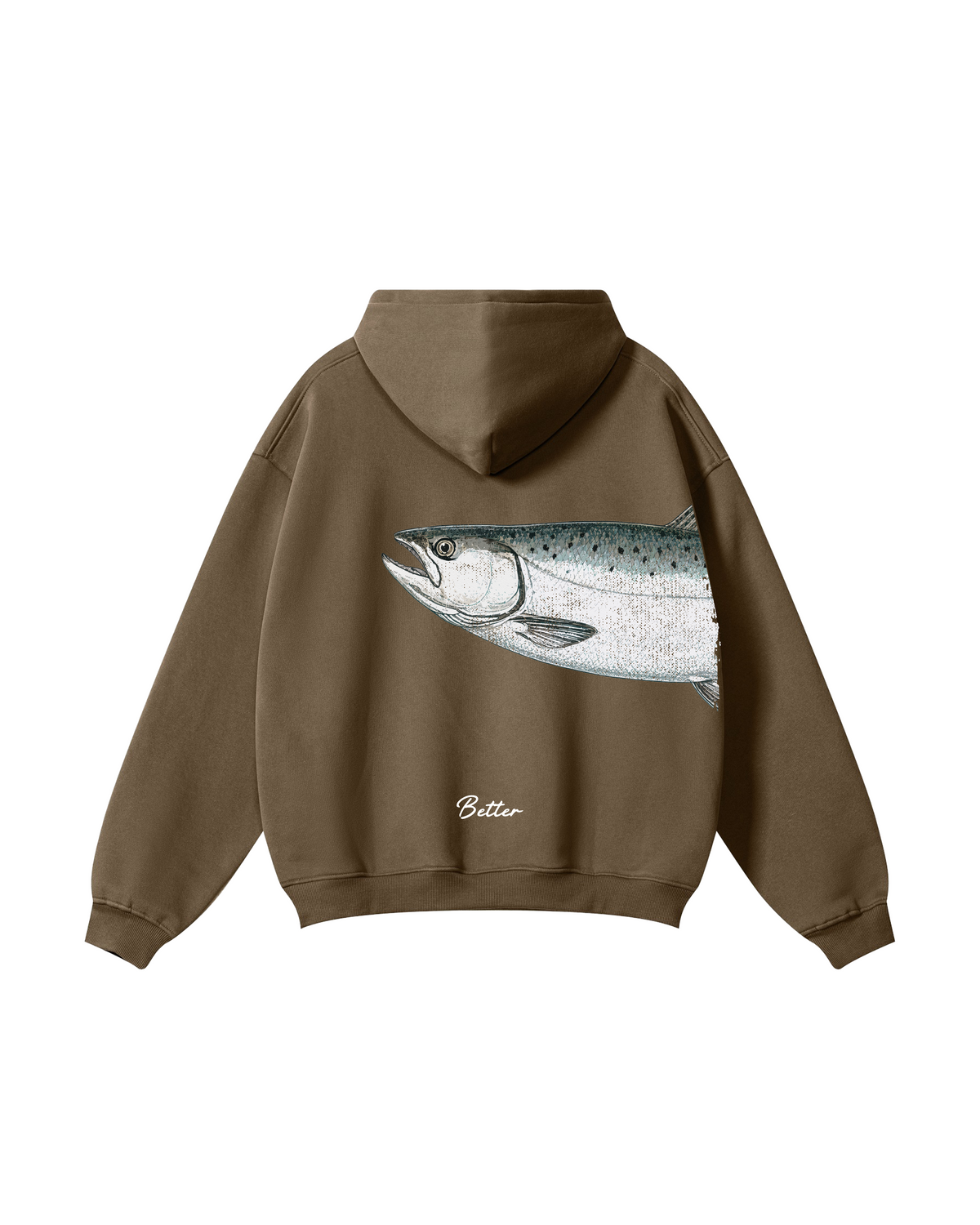 Better Together Chinook Salmon Couple Unisex Hoodie Set