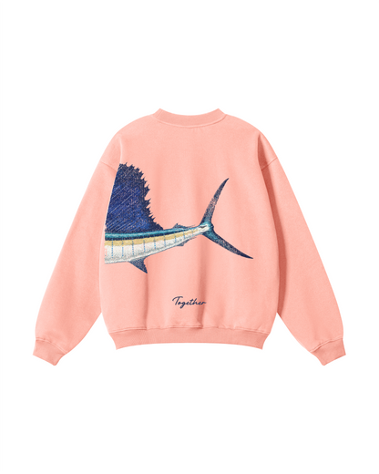 Better Together Sailfish Couple Unisex Crewneck Set