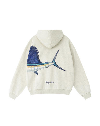 Better Together Sailfish Couple Hoodie Set