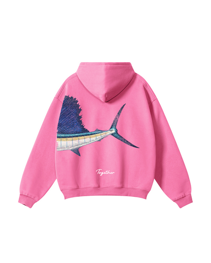 Better Together Sailfish Couple Hoodie Set