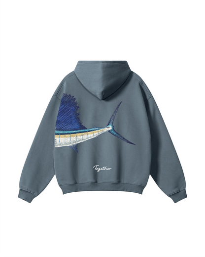 Better Together Sailfish Couple Hoodie Set