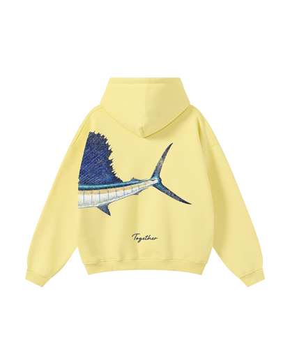 Better Together Sailfish Couple Hoodie Set