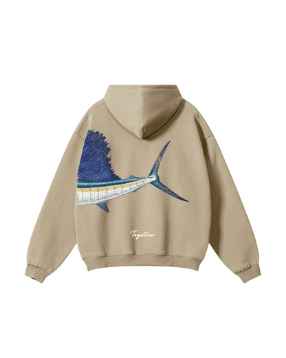 Better Together Sailfish Couple Hoodie Set