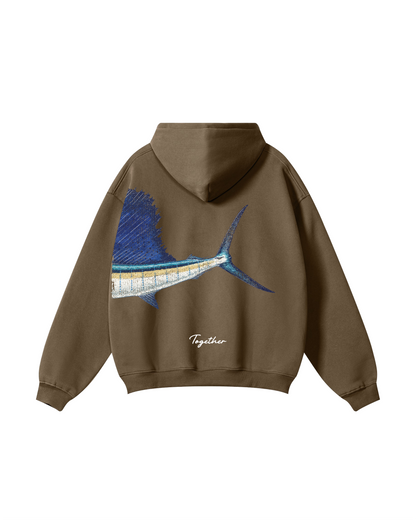 Better Together Sailfish Couple Hoodie Set