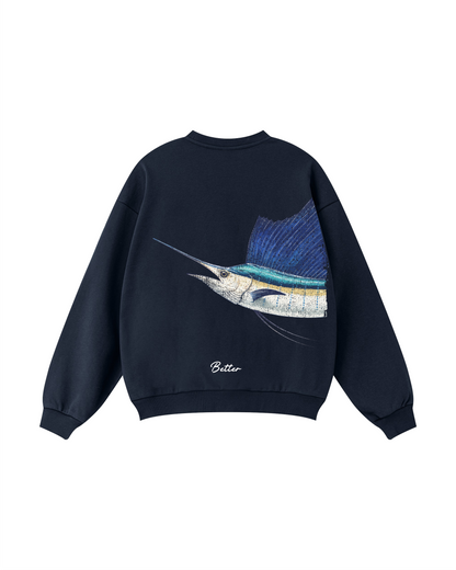 Better Together Sailfish Couple Unisex Crewneck Set