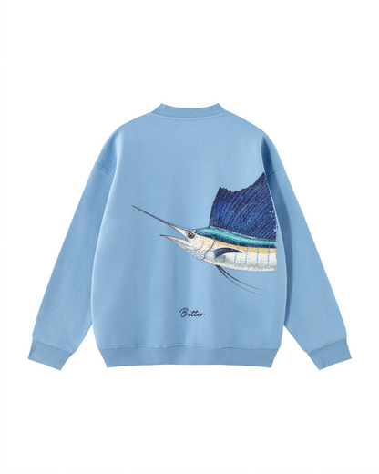 Better Together Sailfish Couple Unisex Crewneck Set