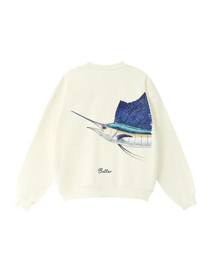 Better Together Sailfish Couple Unisex Crewneck Set