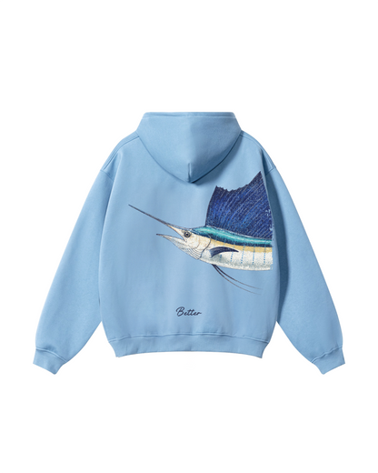 Better Together Sailfish Couple Hoodie Set