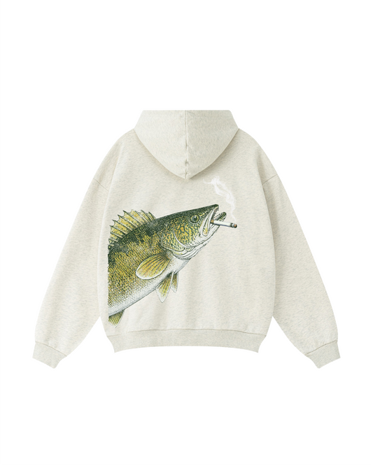 Smokin' Walleye Fishing Hoodie