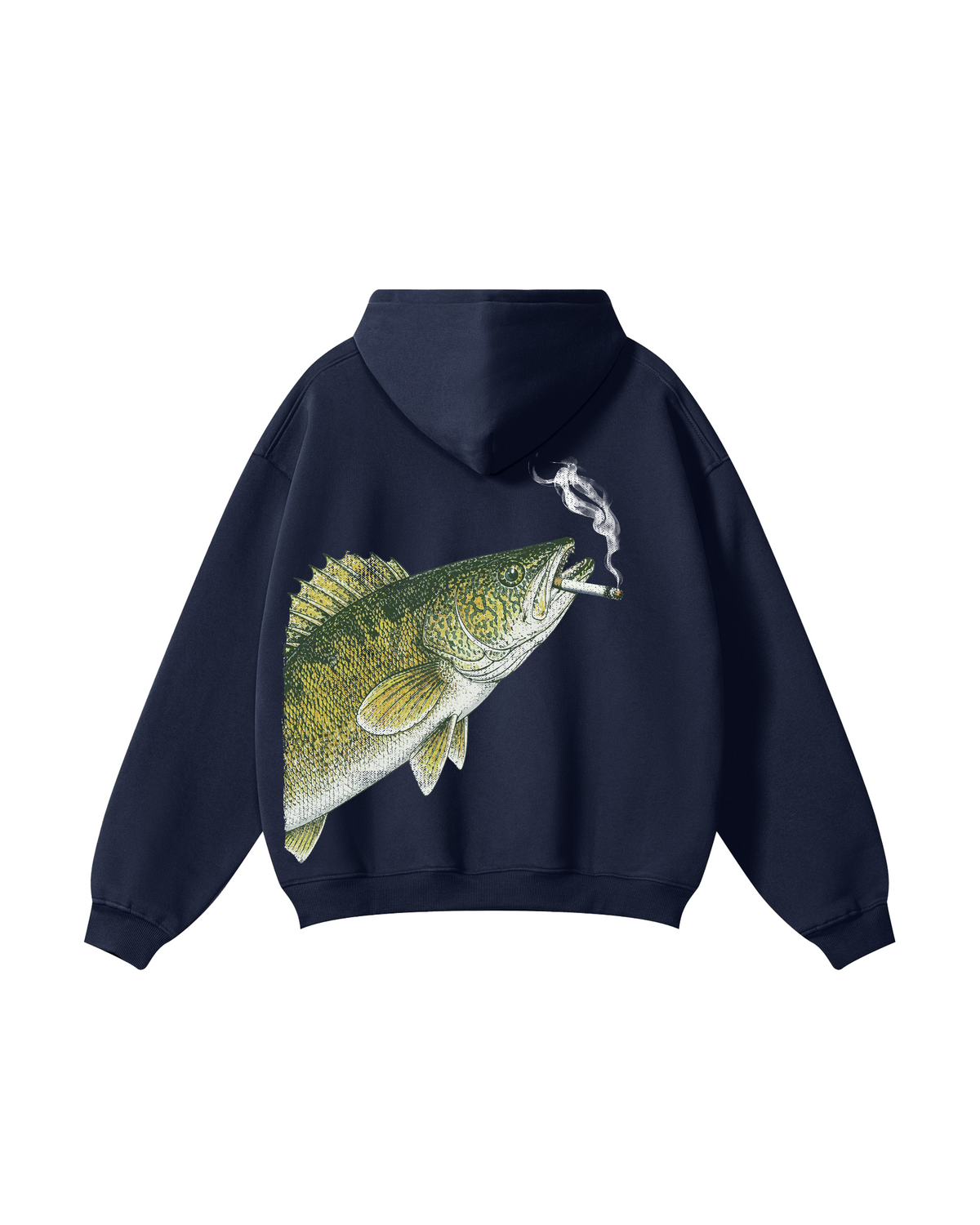 Smokin' Walleye Fishing Hoodie