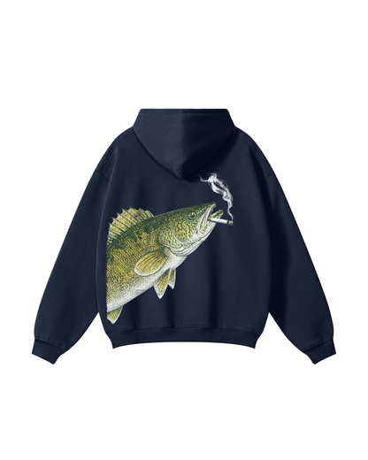 Smokin' Walleye Fishing Hoodie
