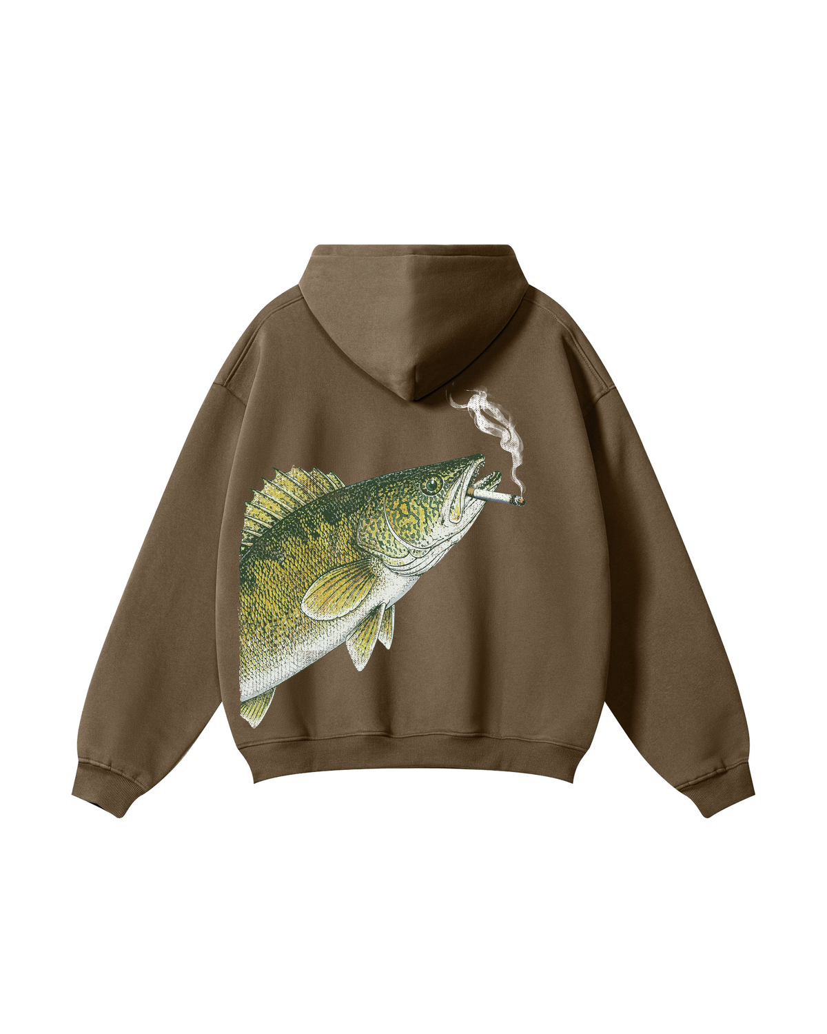 Smokin' Walleye Fishing Hoodie