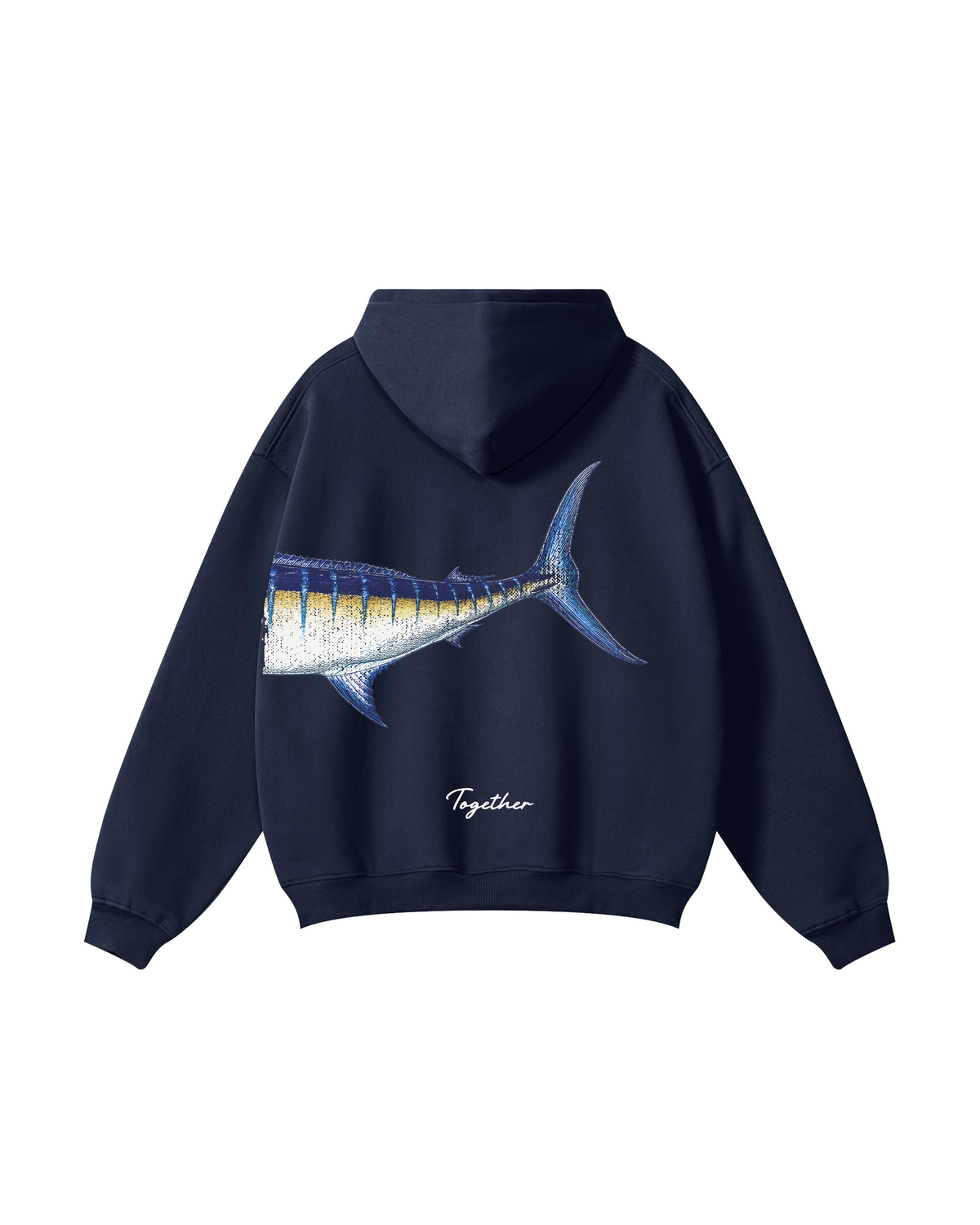 Better Together Blue Marlin Couple Hoodie Set