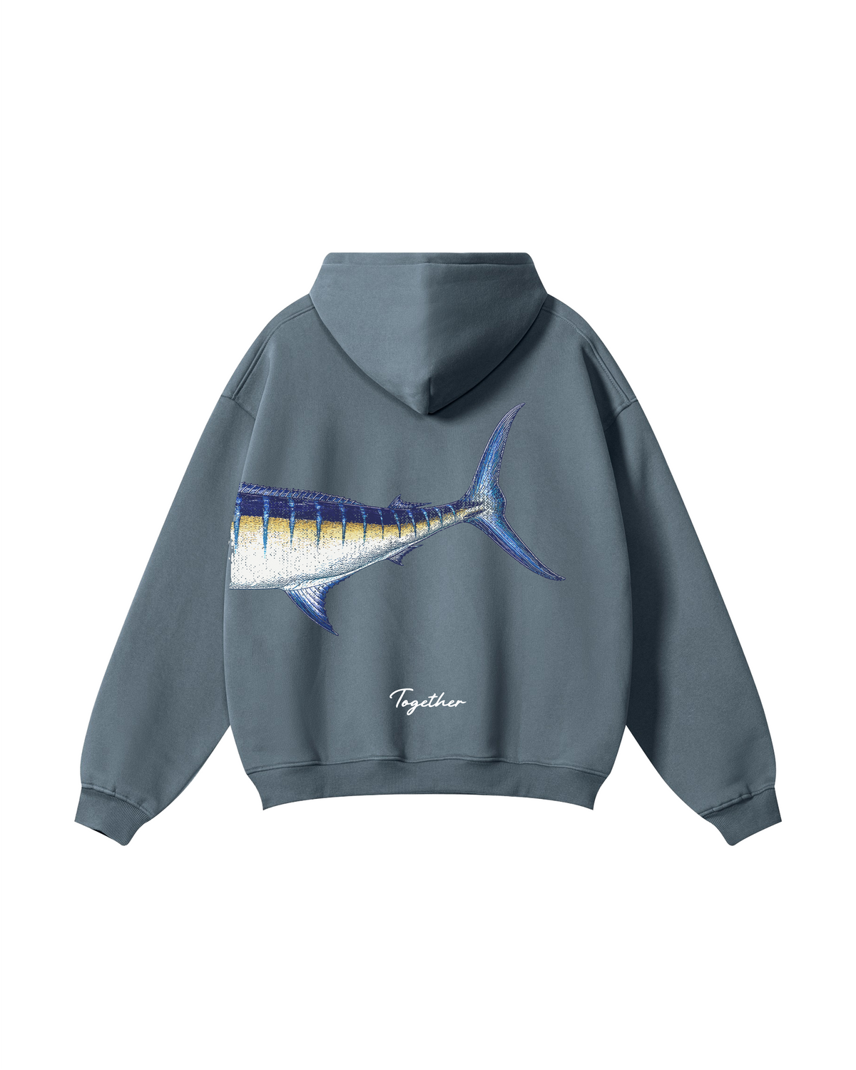 Better Together Blue Marlin Couple Hoodie Set