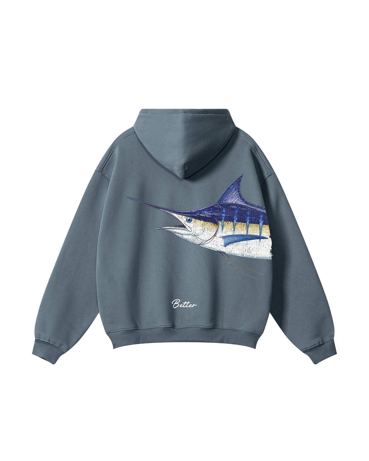 Better Together Blue Marlin Couple Hoodie Set
