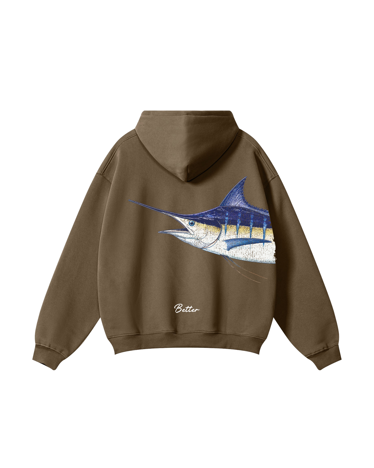 Better Together Blue Marlin Couple Hoodie Set