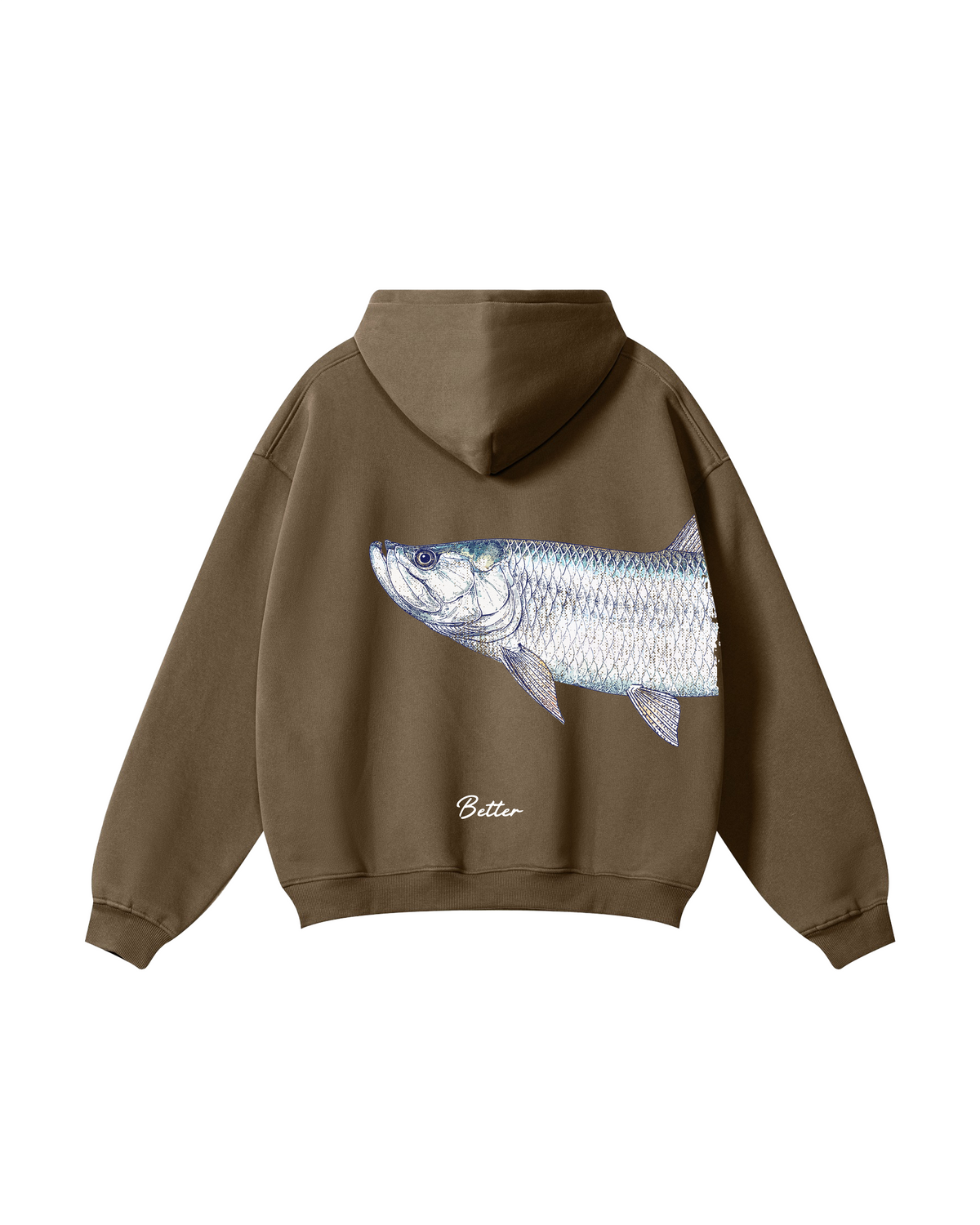 Better Together Atlantic Tarpon Couple Fishing Unisex Hoodie Set