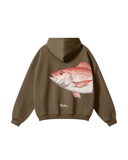 Better Together Red Snapper Couple Hoodie Set