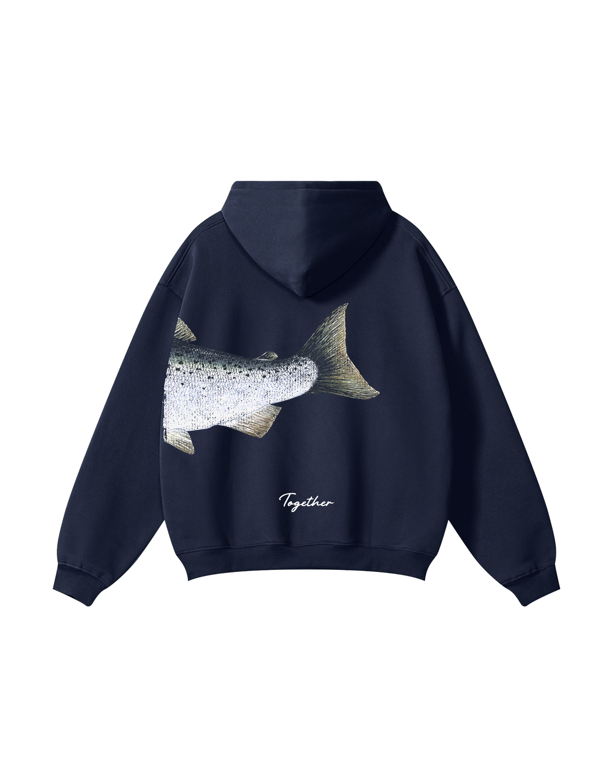 Better Together Coho Salmon Couple Hoodie Set