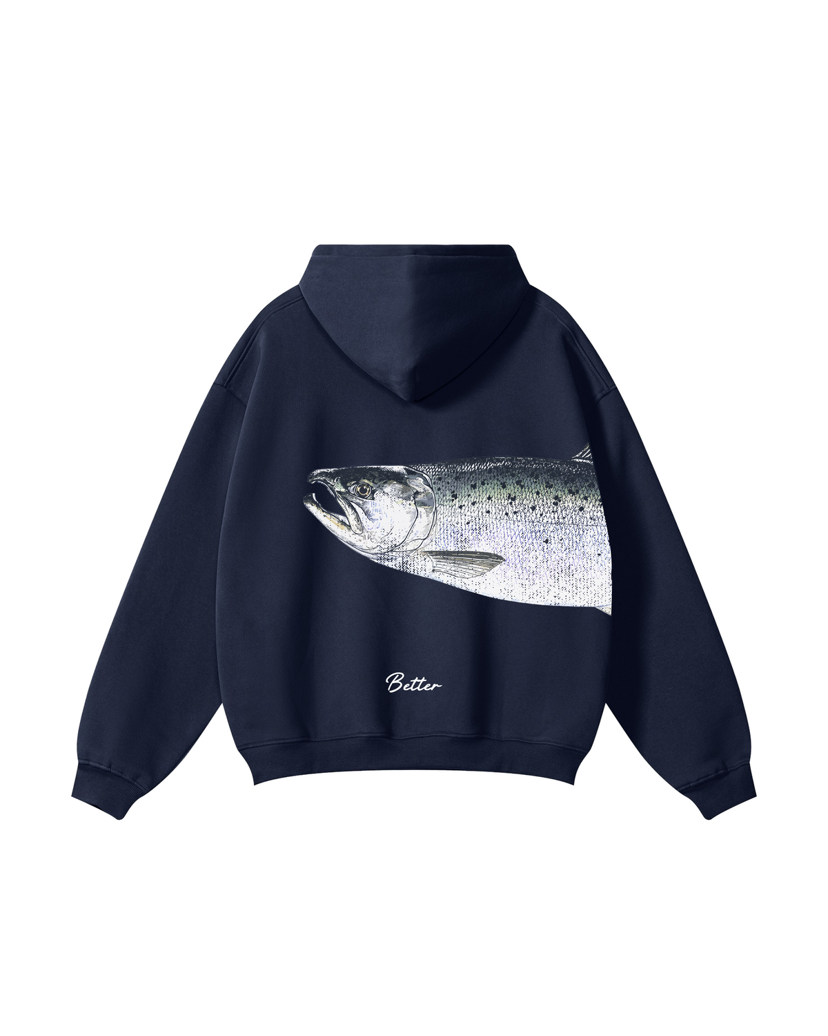 Better Together Coho Salmon Couple Hoodie Set